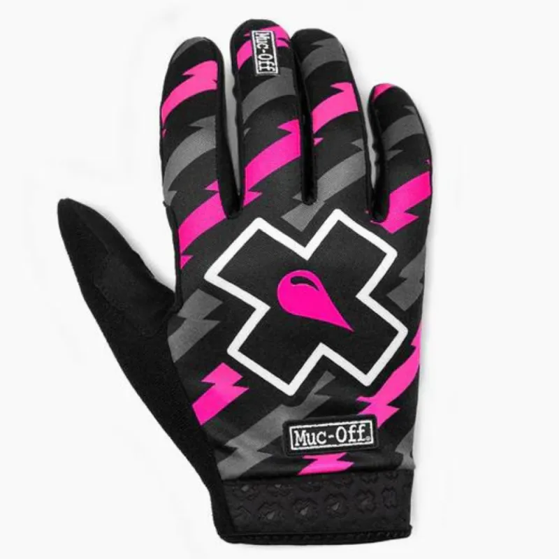 Manusi motocross/MTB Muc-Off MTB Gloves, Negru/Roz Cel mai vândut